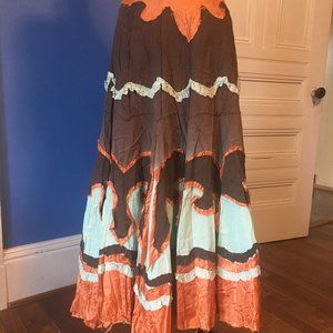 BOHEMIAN VINTAGE Flair Collection Full Skirt